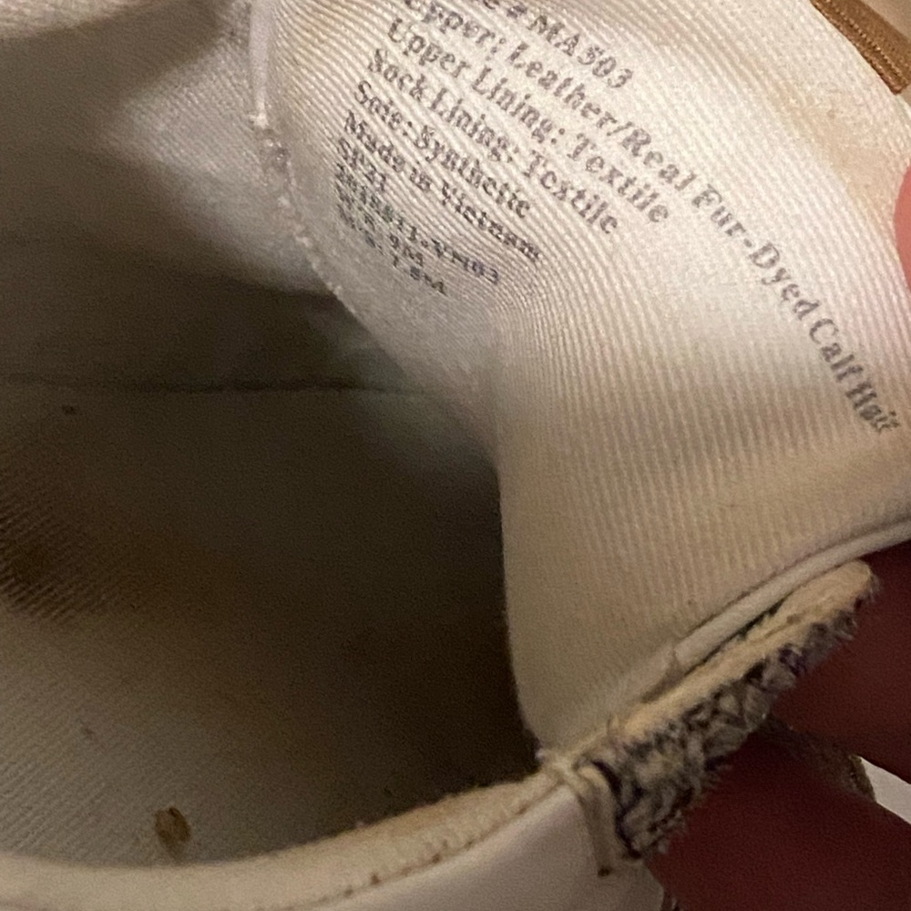 Madewell Animal Print Leather Sneakers Women’s Size 9 - Picture 8 of 10